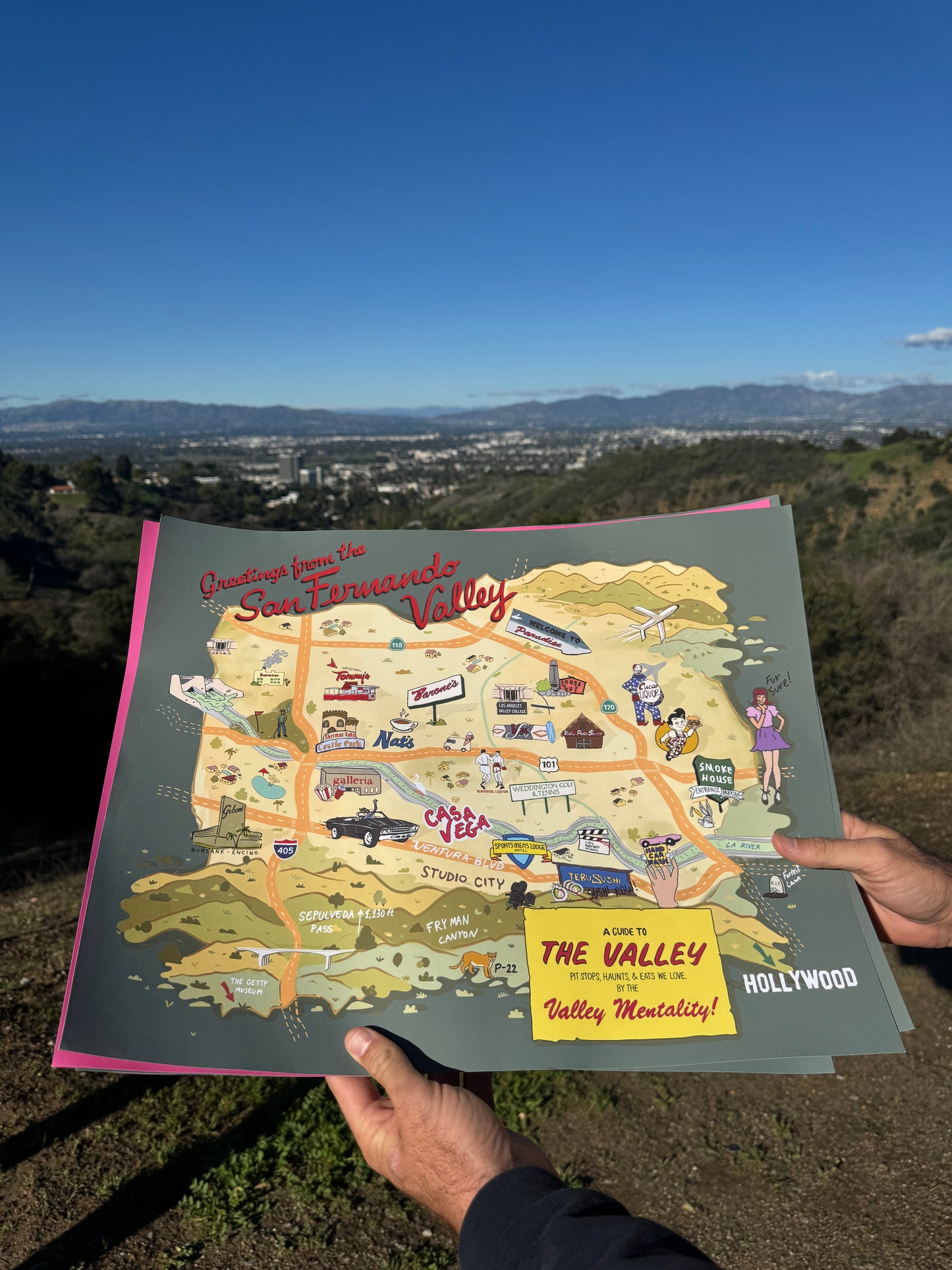 San Fernando Valley Map