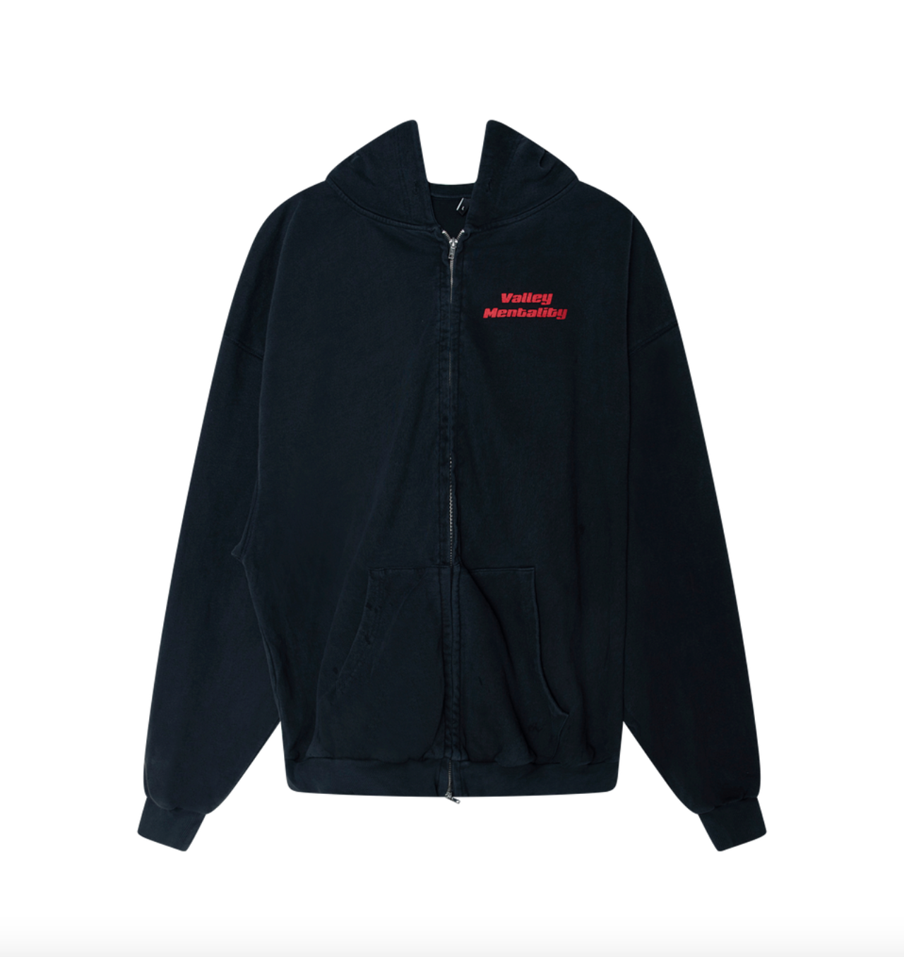 Vintage Zip-Up Hoodie – valley mentality Vintage Zip-Up Hoodie – valley mentality