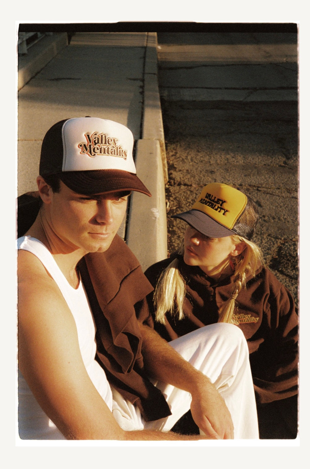 Brown Trucker Hat